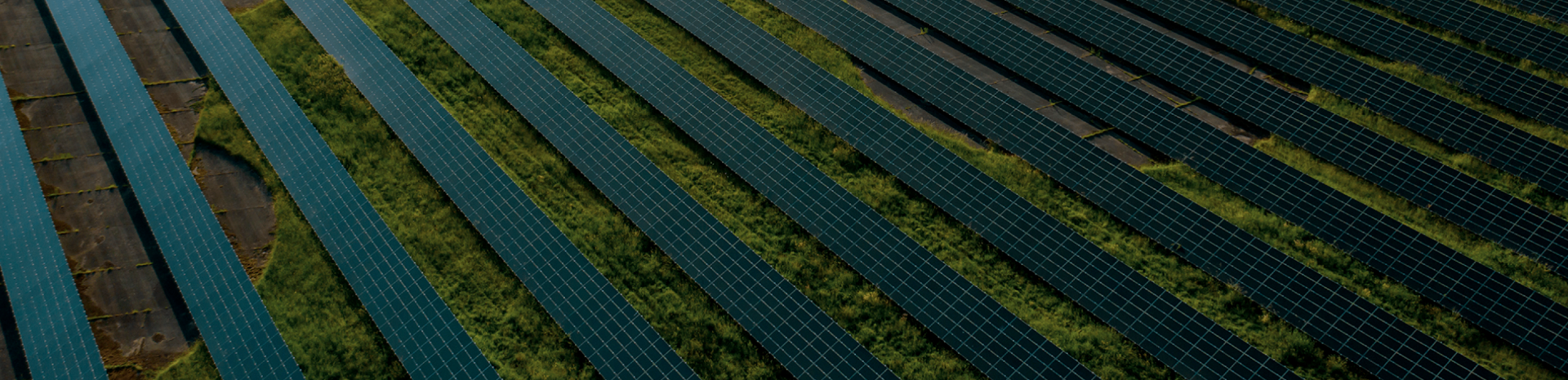 Solar farm aerial